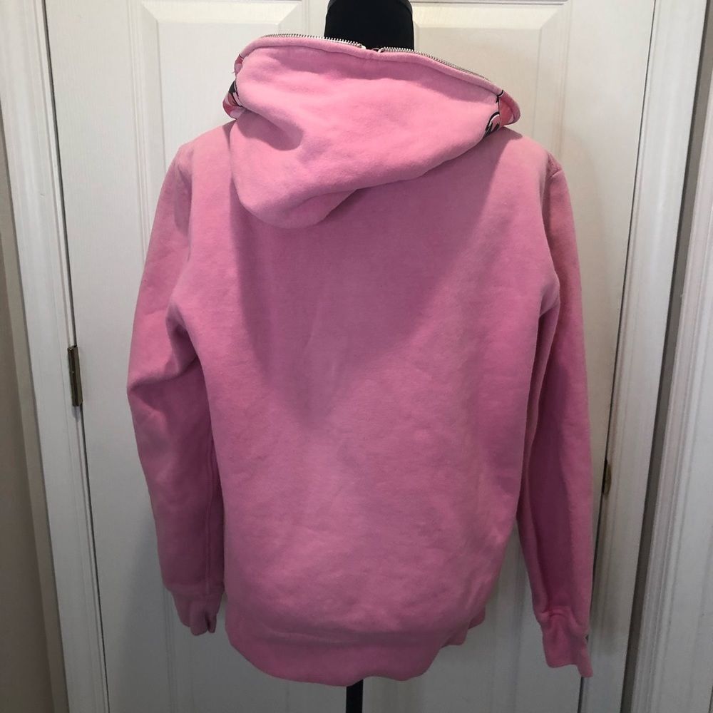 Made full zip pink panda hoodie, size small - Picture 8 of 10